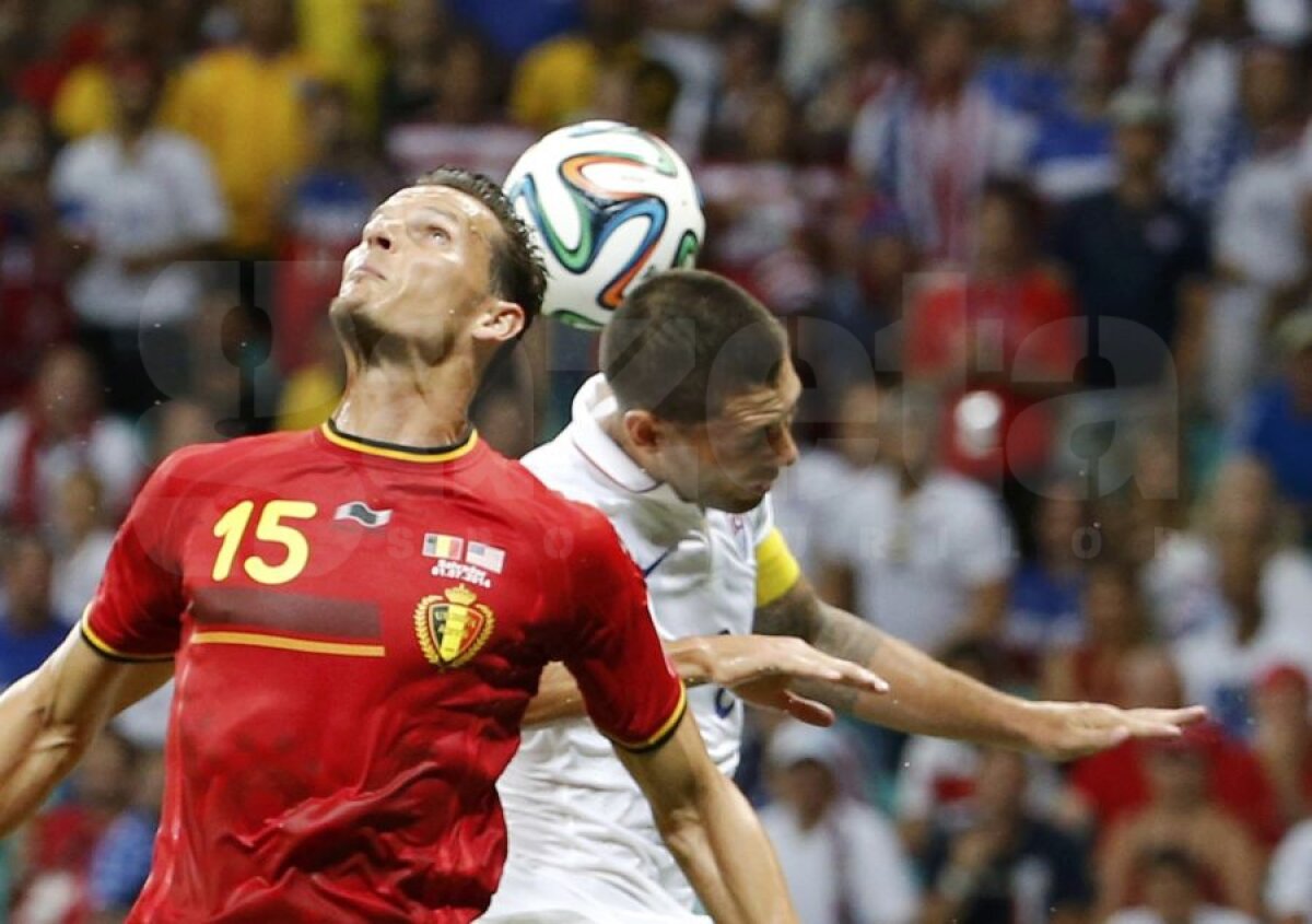 VIDEO şi FOTO Lukaku, arma secretă din prelungiri » Belgia a eliminat SUA, scor 2-1 şi va întîlni Argentina în "sferturi"