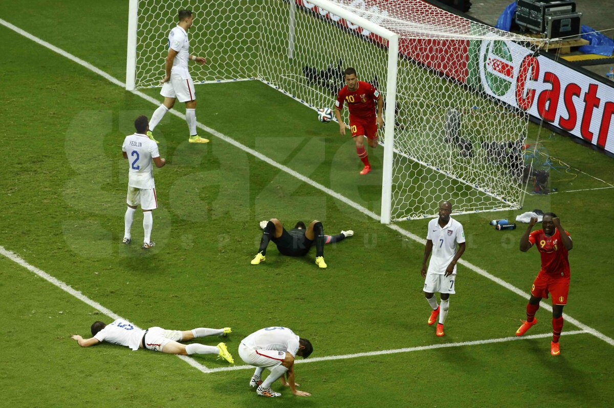 VIDEO şi FOTO Lukaku, arma secretă din prelungiri » Belgia a eliminat SUA, scor 2-1 şi va întîlni Argentina în "sferturi"