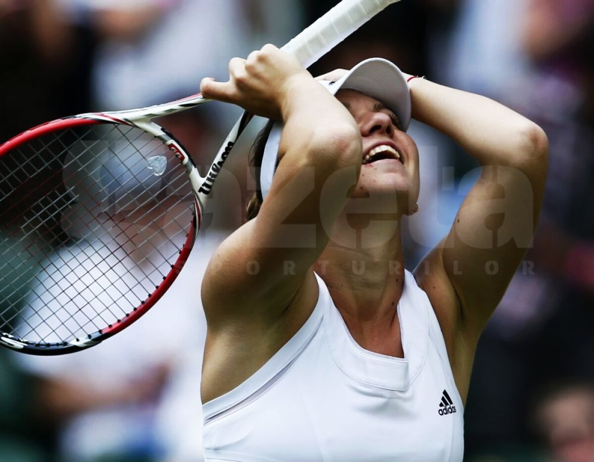 VIDEO Eficientă şi spectaculoasă » Simona Halep, aplaudată în picioare după ce a cîştigat un schimb de mingi de senzaţie