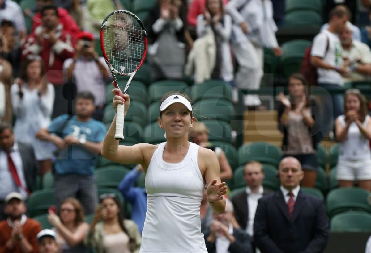 Momentul cel mai dificil » Traseul Simonei Halep pînă în semifinale la Wimbledon: Lesia Ţurenko i-a pus cele mai mari probleme