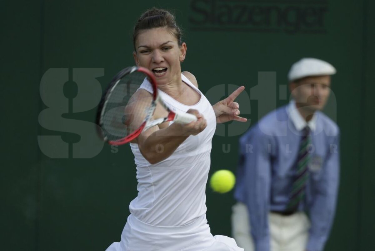 Momentul cel mai dificil » Traseul Simonei Halep pînă în semifinale la Wimbledon: Lesia Ţurenko i-a pus cele mai mari probleme