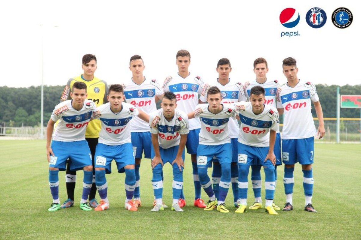 Cinci stele în devenire. Pepsi şi Academia Hagi pregătesc noua „Generaţie de Aur”!