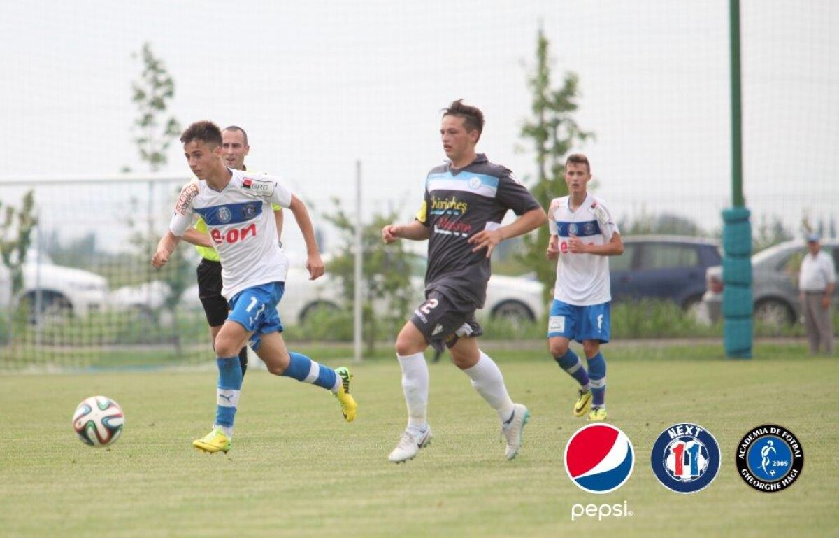 Cinci stele în devenire. Pepsi şi Academia Hagi pregătesc noua „Generaţie de Aur”!