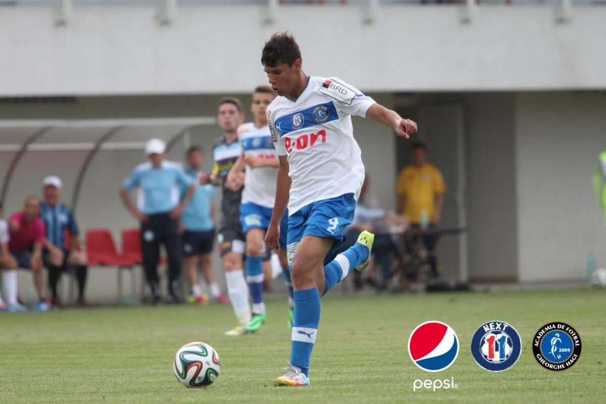 Cinci stele în devenire. Pepsi şi Academia Hagi pregătesc noua „Generaţie de Aur”!