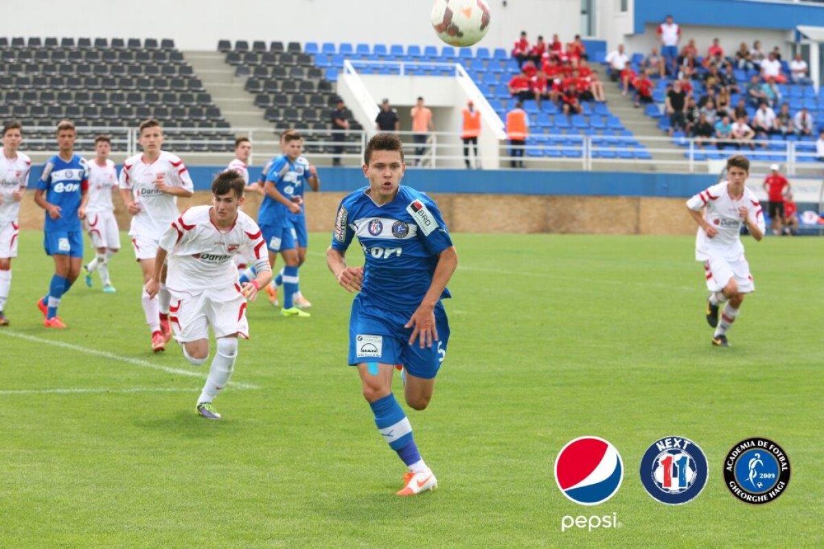 Cinci stele în devenire. Pepsi şi Academia Hagi pregătesc noua „Generaţie de Aur”!