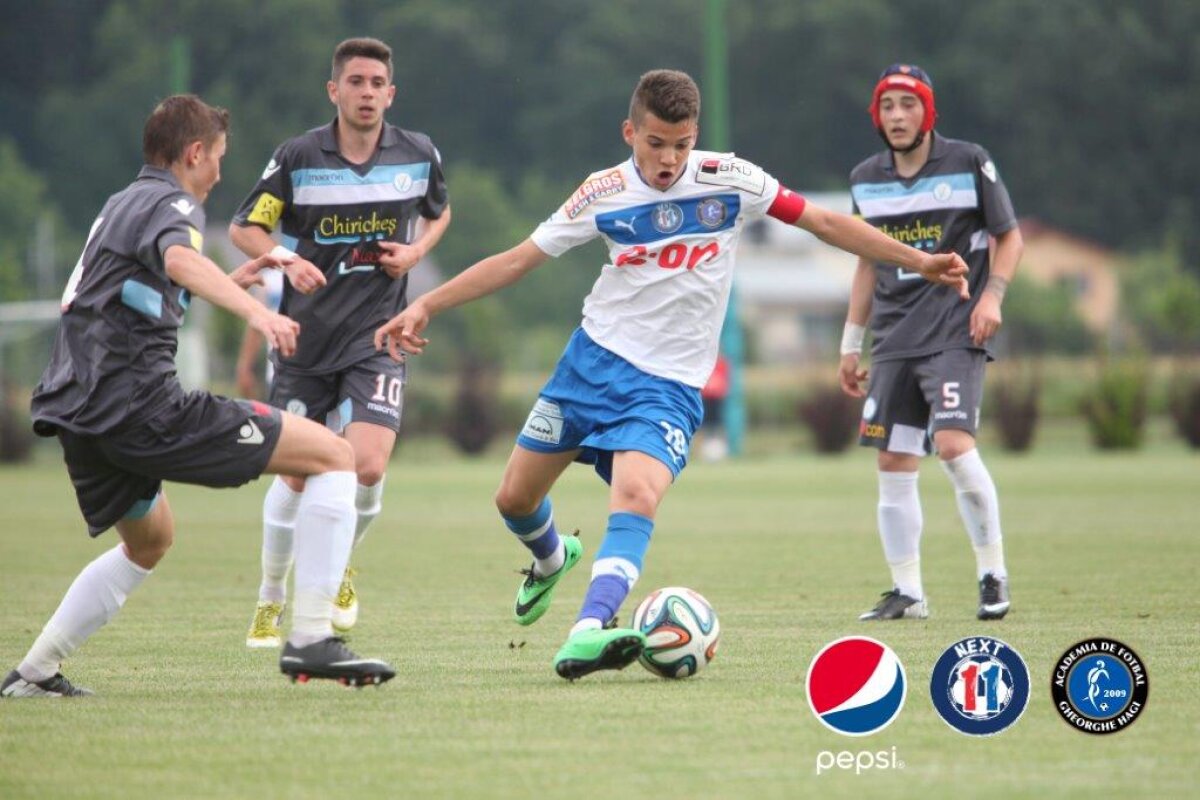 Cinci stele în devenire. Pepsi şi Academia Hagi pregătesc noua „Generaţie de Aur”!