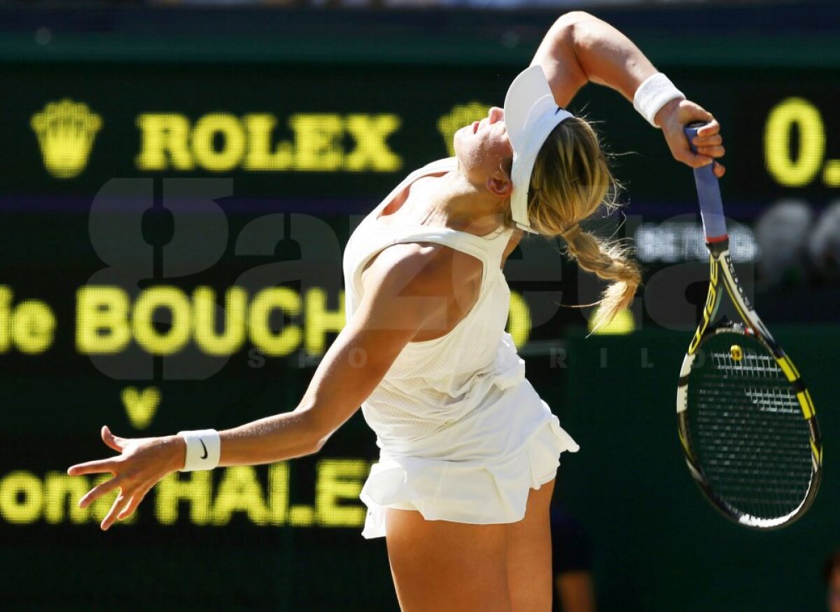 S-a oprit în semifinale la Wimbledon » Accidentată, Simona Halep a luptat eroic, dar a pierdut cu Eugenie Bouchard