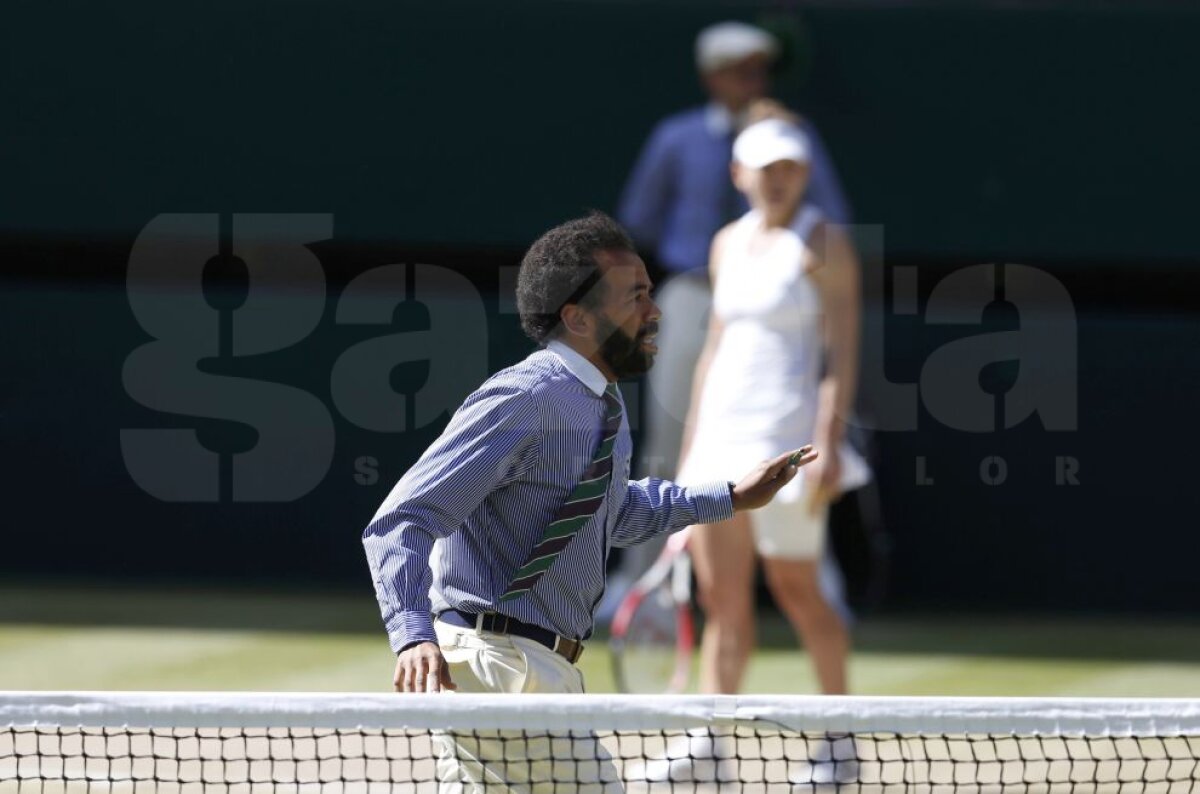 Gleznă lovită, întrerupere, prăbuşire » Simona Halep s-a oprit ieri în semifinalele de la Wimbledon