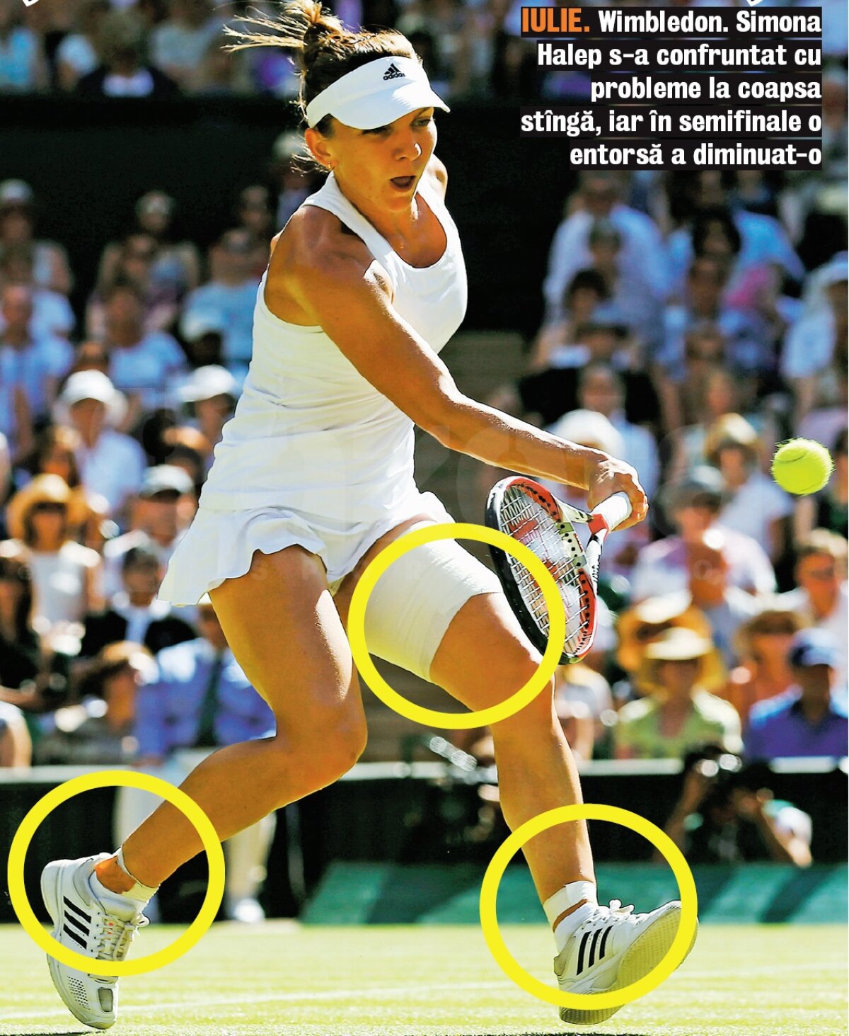 2014, anul constanţei, dar şi al fragilităţii » Simona Halep a evoluat excelent la turneele de Mare Şlem, dar s-a luptat şi cu accidentările