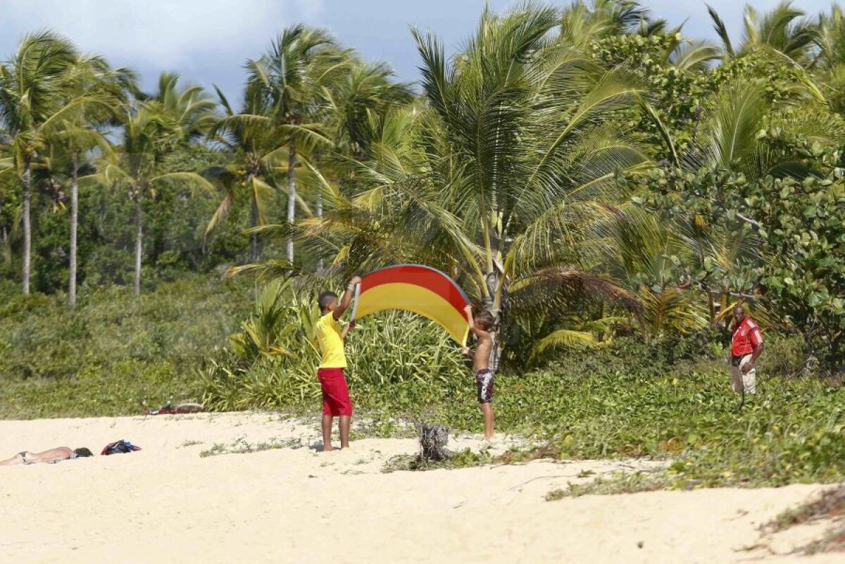 FOTO Luptători şi steaguri » Imagini inedite cu drapelele echipelor de la Mondiale