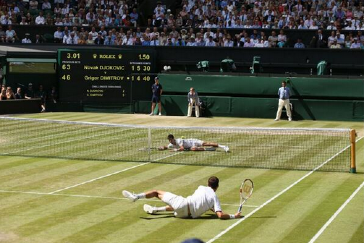 Meci fabulos la Wimbledon! Novak Djokovici s-a calificat în finală, după o luptă incredibilă cu Grigor Dimitrov
