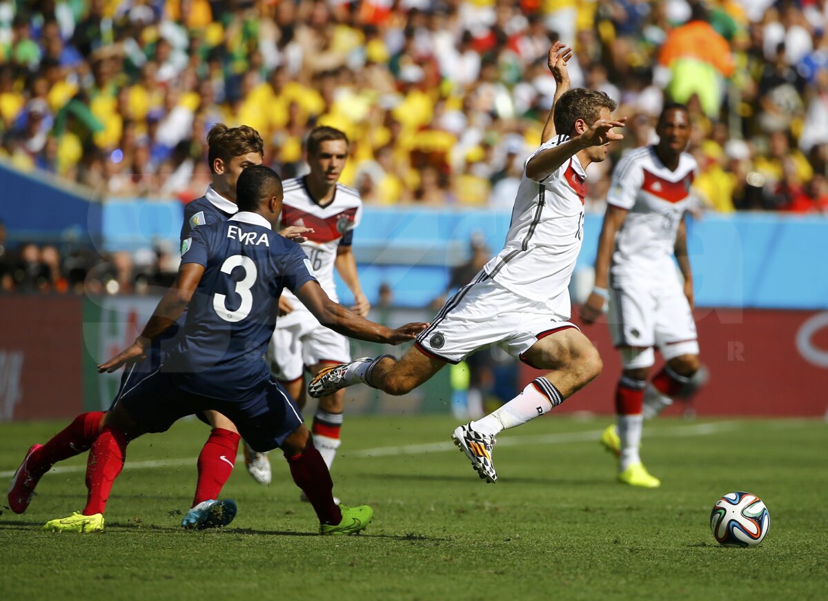 VIDEO şi FOTO Adieu, les Bleus! Nemţii sînt în semifinale după ce i-au condus pe francezi aproape tot meciul, Franţa - Germania 0-1!