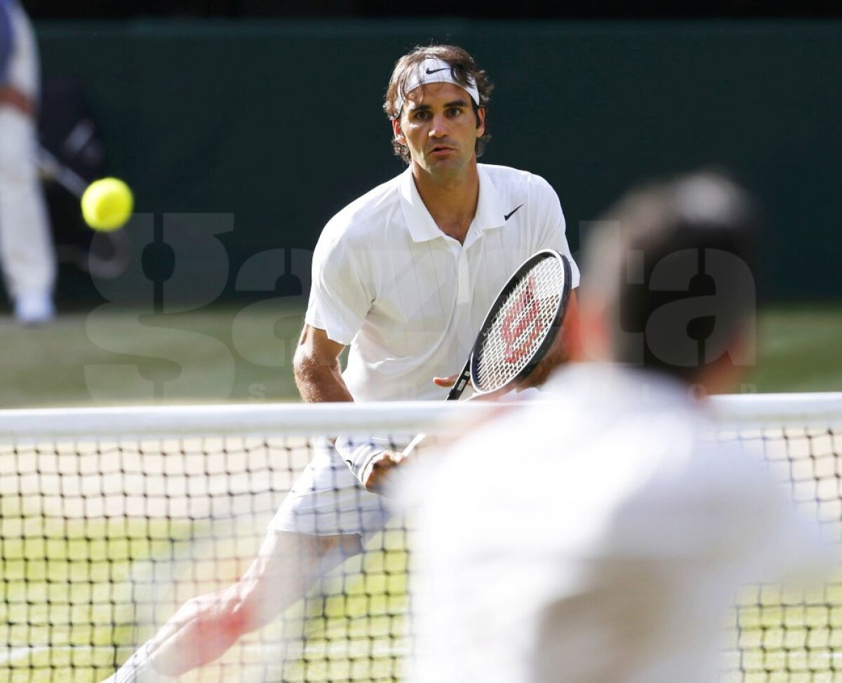 Wimbledon e acasă! » Roger Federer s-a calificat în prima finală de Mare Şlem din ultimii doi ani!