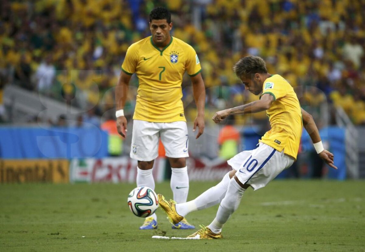 VIDEO şi FOTO Fundaşii centrali aduc fericirea » Brazilia - Columbia 2-1 şi gazdele Mondialului vor juca semifinala cu Germania