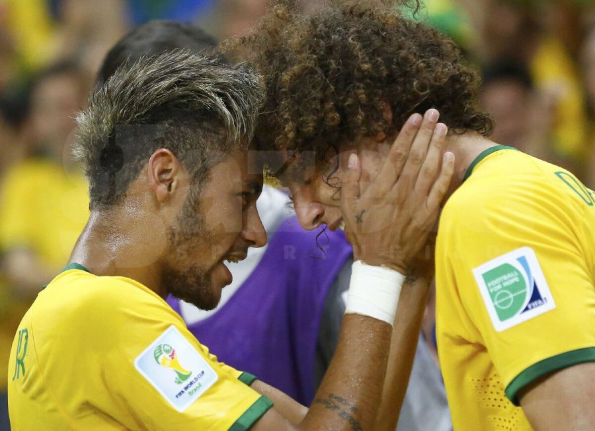 VIDEO şi FOTO Fundaşii centrali aduc fericirea » Brazilia - Columbia 2-1 şi gazdele Mondialului vor juca semifinala cu Germania