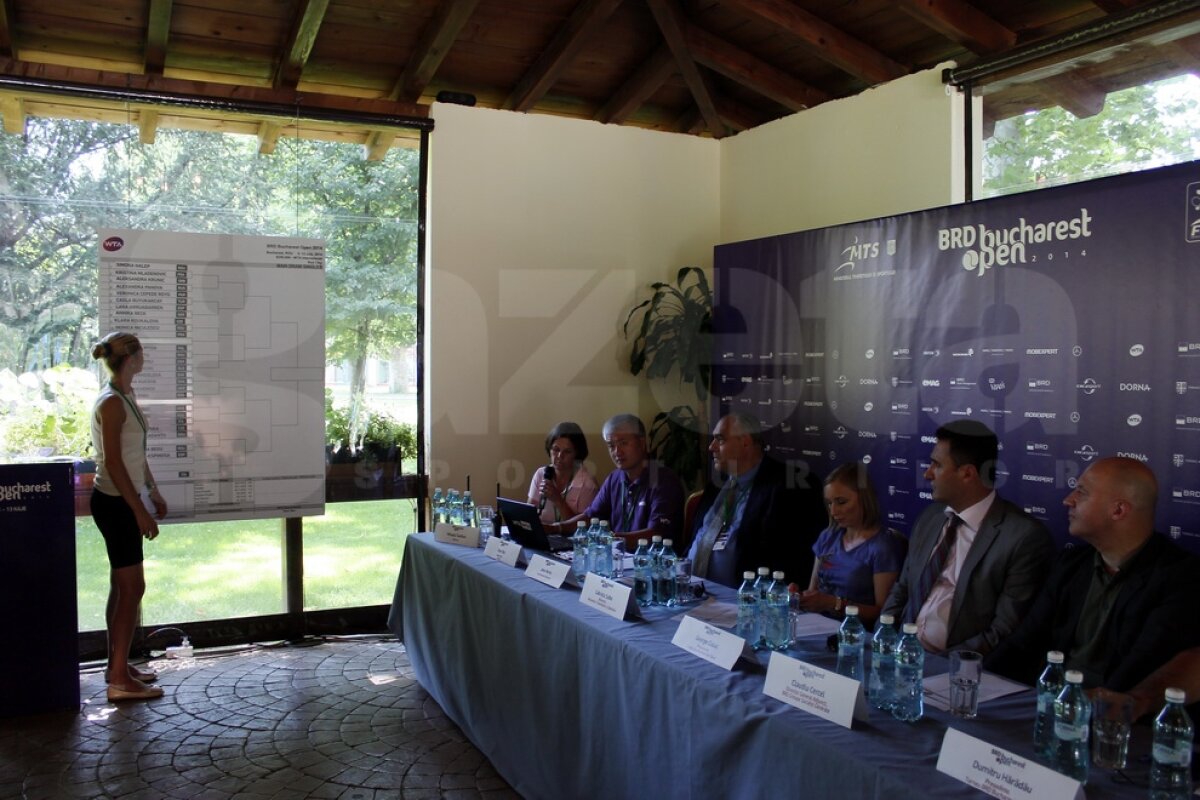 GALERIE FOTO Simona Halep şi-a aflat adversarul de la Bucureşti » Intră în concurs miercuri la BRD Open