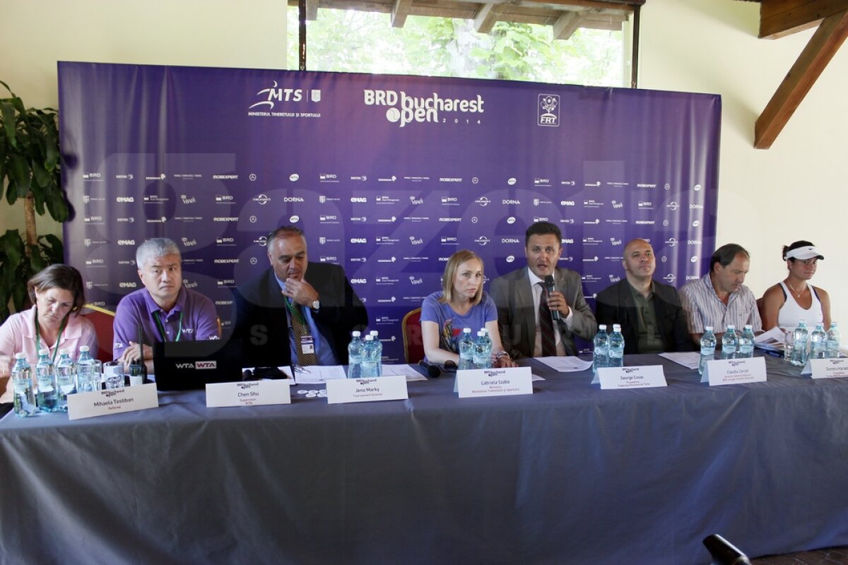 GALERIE FOTO Simona Halep şi-a aflat adversarul de la Bucureşti » Intră în concurs miercuri la BRD Open