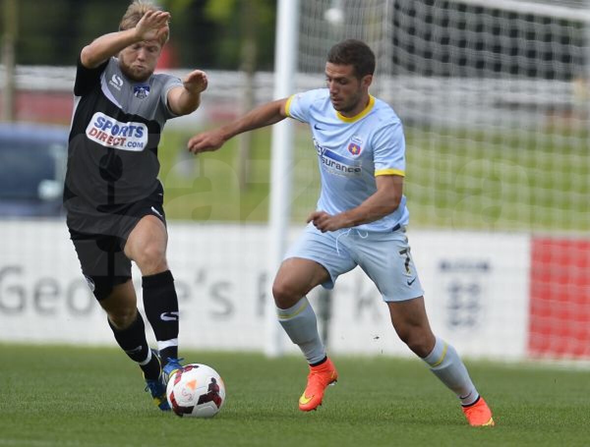 VIDEO şi FOTO Steaua - Oldham Athletic 4-1 » Costel Gâlcă, la prima victorie pe banca roş-albaştrilor