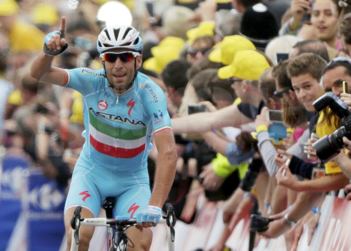 Fălci 1 » "Rechinul" Vincenzo Nibali a detonat etapa a doua din Turul Franţei!
