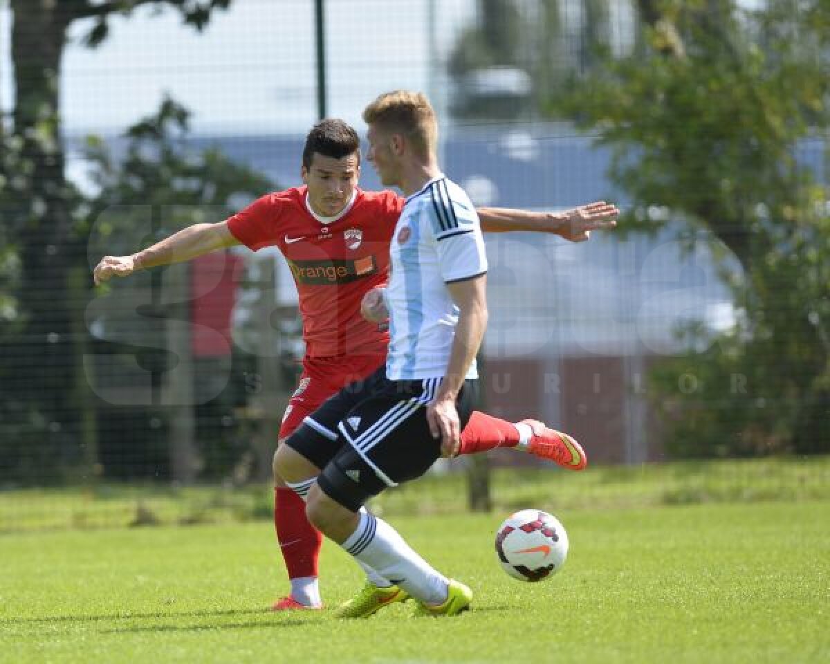 Prima înfrîngere pentru dinamovişti în amicale! Proaspăt retrogradată în al doilea eşalon scoţian, Hearts s-a impus, 2-1