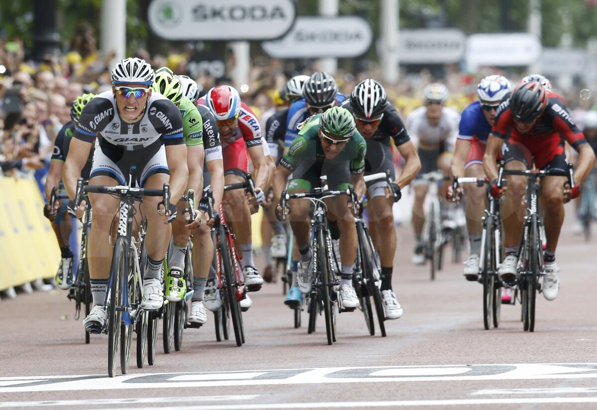 Henric al VIII-lea al sprintului » Germanul Marcel Kittel "decapitează" concurenţa în etapa din Londra