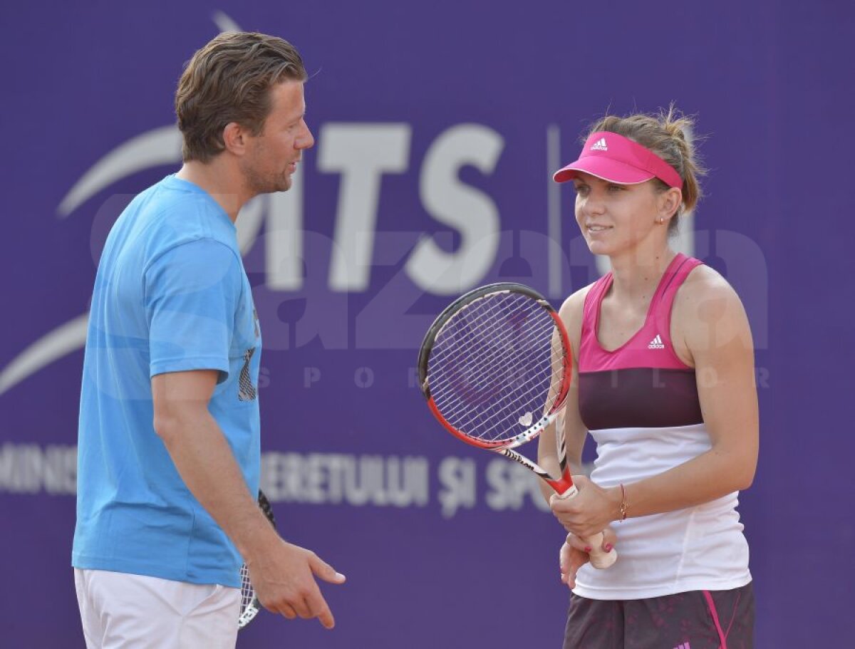 Veste excelentă pentru Simona! S-a schimbat adversara de la Bucharest Open » GALERIE FOTO de la antrenamentul lui Halep