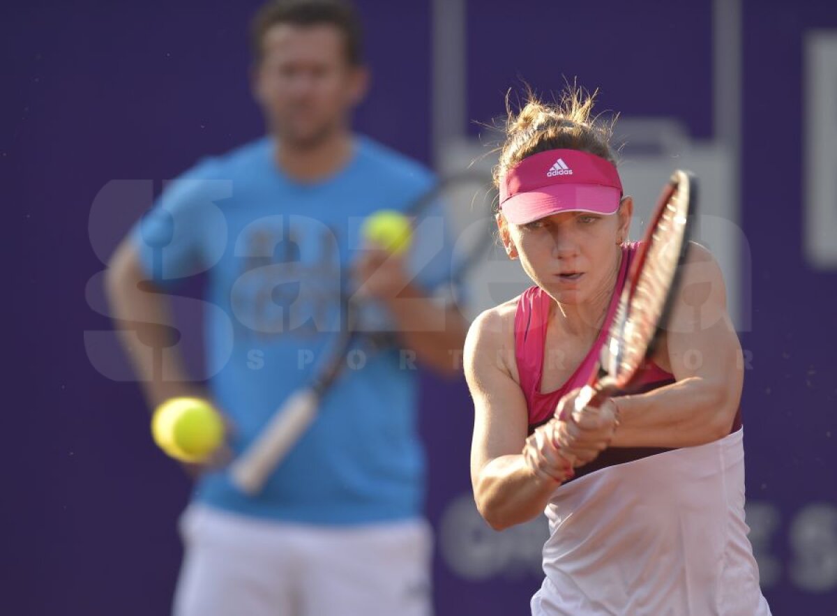 Veste excelentă pentru Simona! S-a schimbat adversara de la Bucharest Open » GALERIE FOTO de la antrenamentul lui Halep