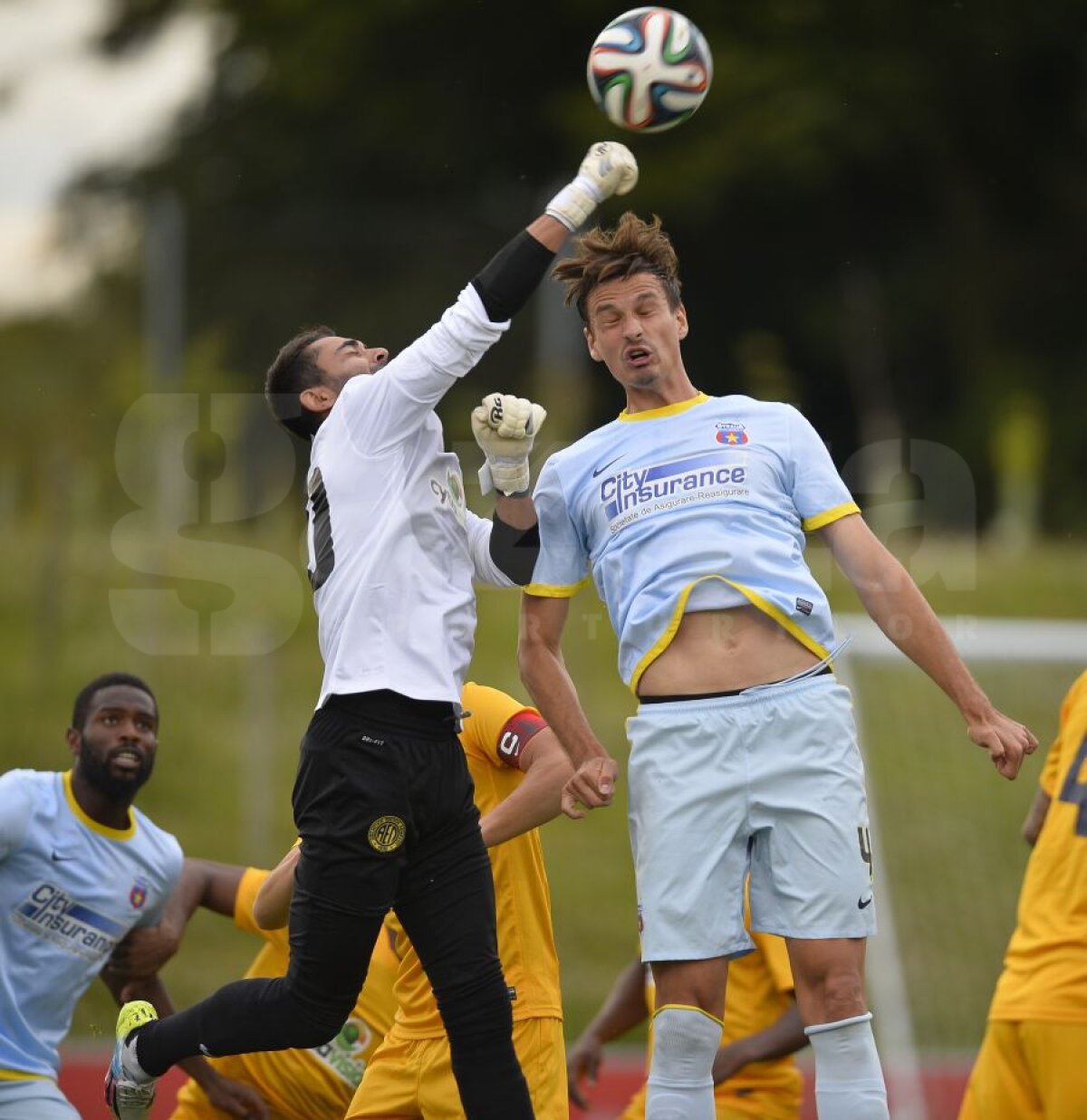 FOTO Egal de la Cadu » Steaua încheie cantonamentul din Anglia cu o remiză, 1-1 cu AEL Limassol