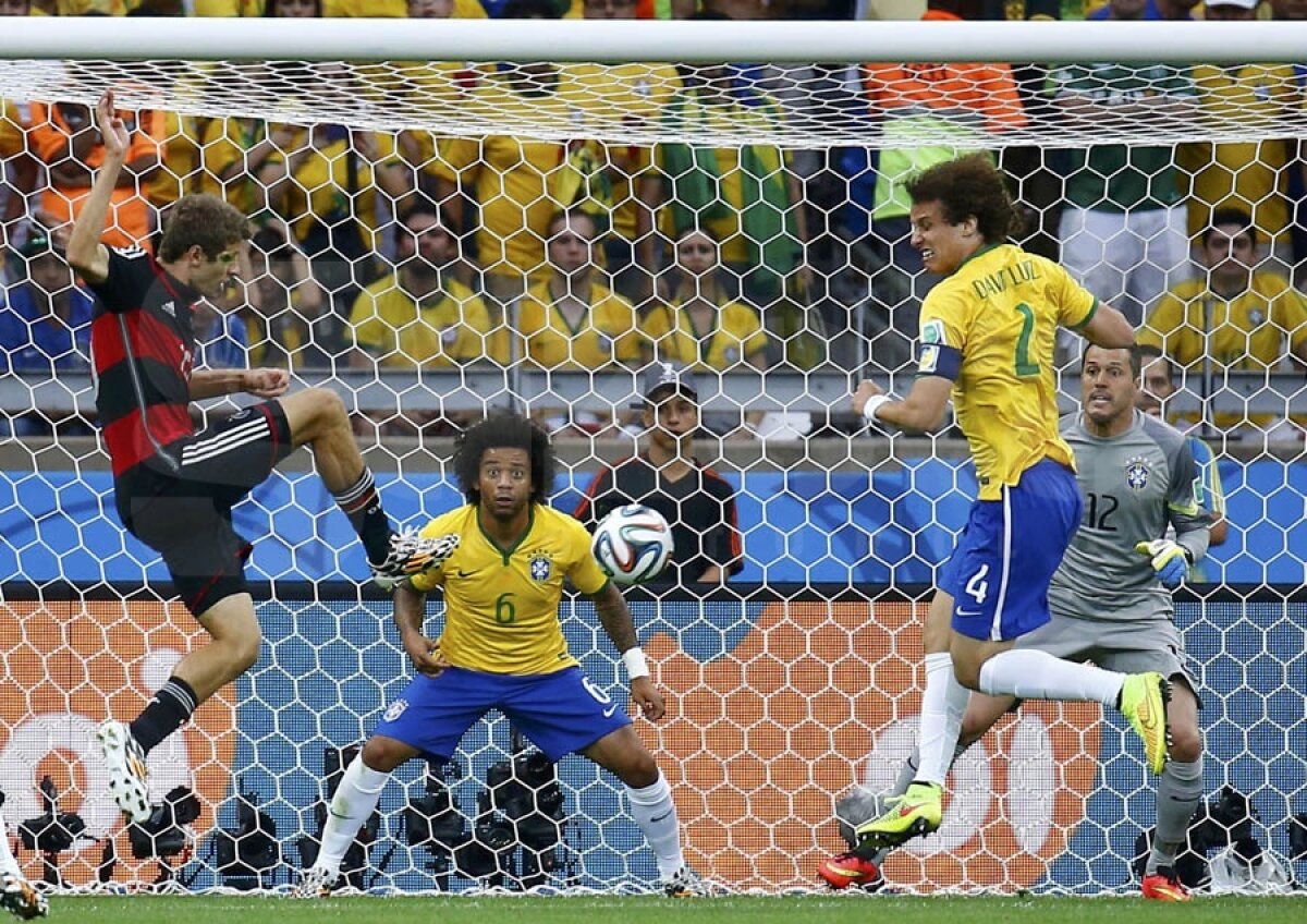 FOTO şi VIDEO Coşmar la Belo Horizonte! Germania a scris istorie după ce a umilit Brazilia, scor 7-1