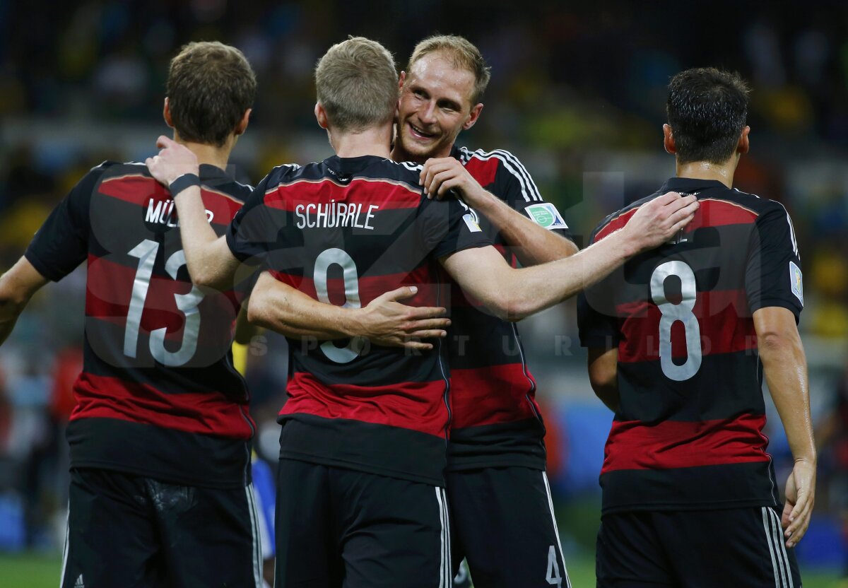 FOTO şi VIDEO Coşmar la Belo Horizonte! Germania a scris istorie după ce a umilit Brazilia, scor 7-1