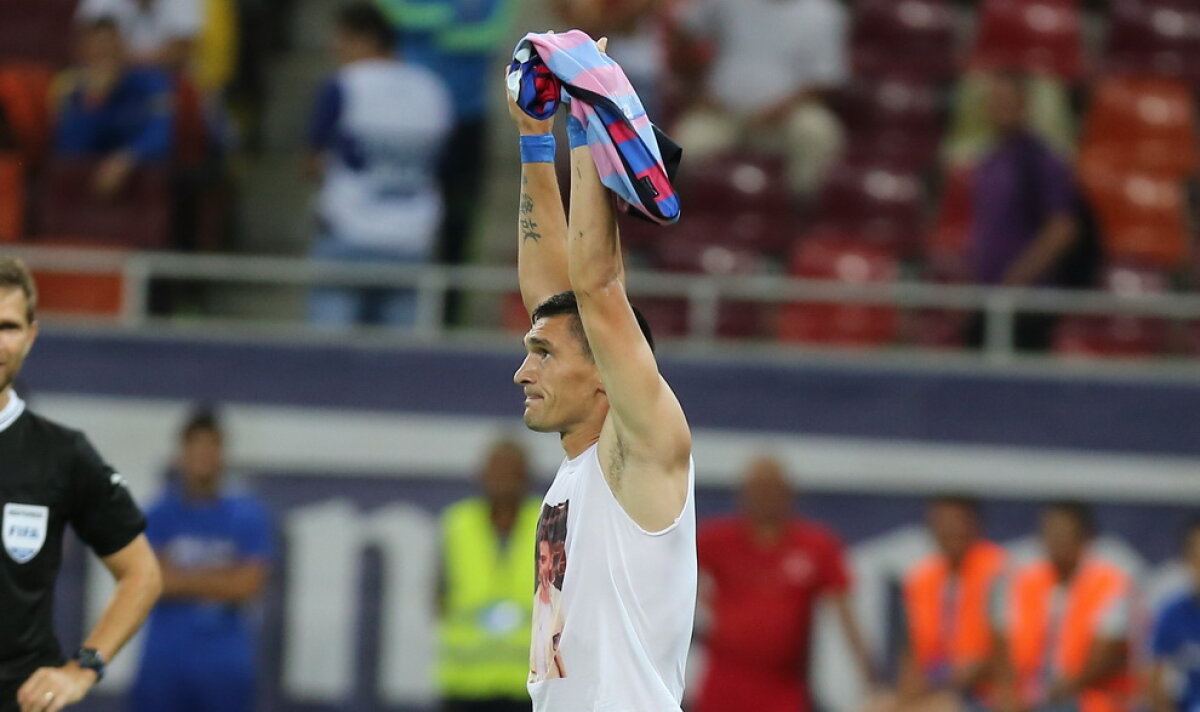 Emoţionant » Ce a însemnat tricoul purtat de Claudiu Keşeru după penalty-ul marcat