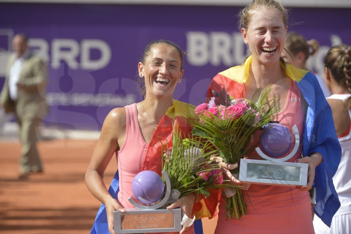 GALERIE FOTO Perechea Alexandra Cadanţu şi Elena Bogdan a cîştigat la BRD Bucharest Open