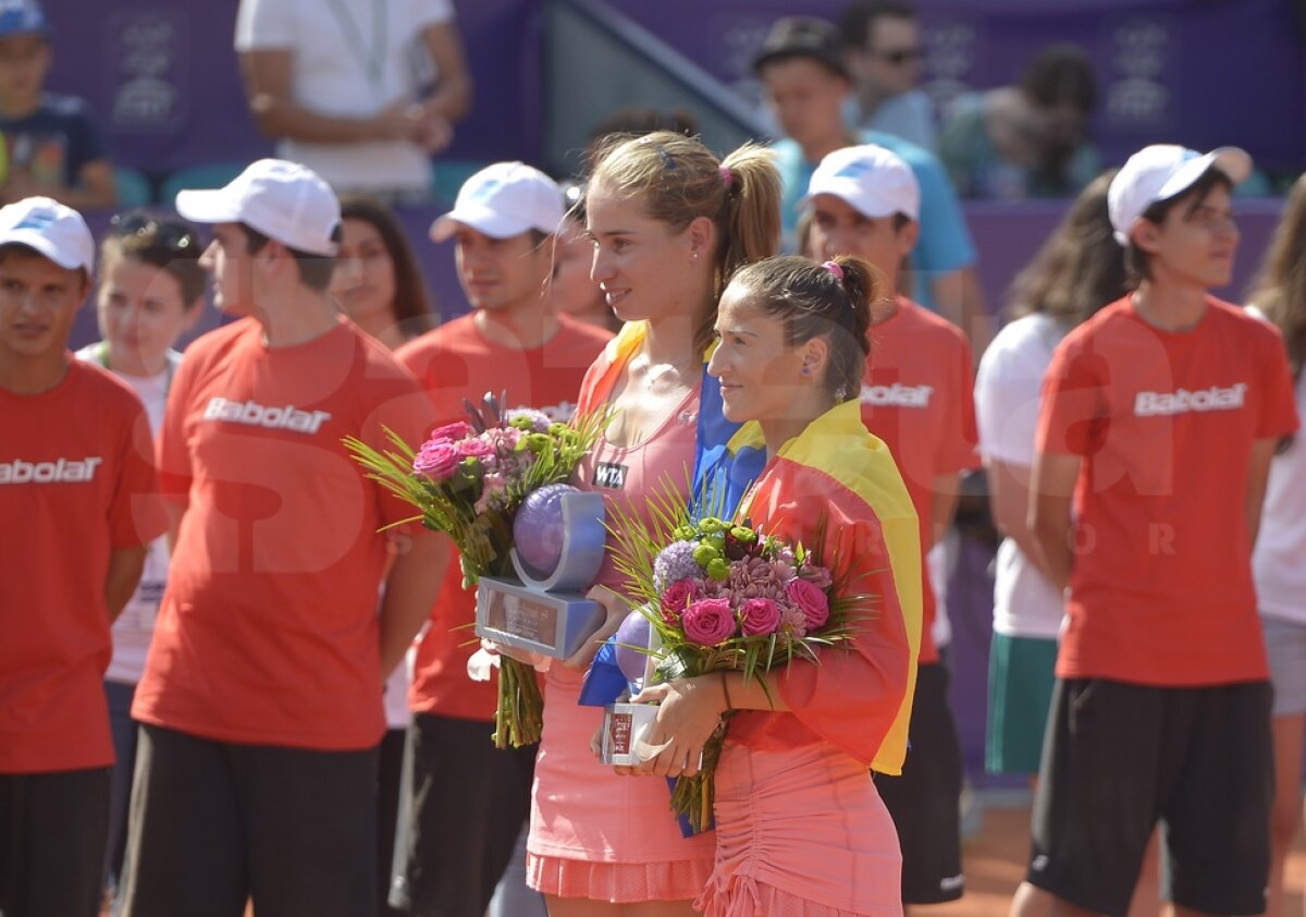 GALERIE FOTO Perechea Alexandra Cadanţu şi Elena Bogdan a cîştigat la BRD Bucharest Open