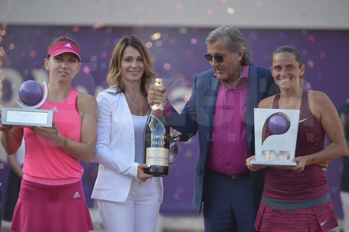 FOTO Acasă. Emoţii. Victorie » Simona Halep a cîştigat al optulea trofeu al carierei: "Mulţumesc, România! Mulţumesc românilor!"