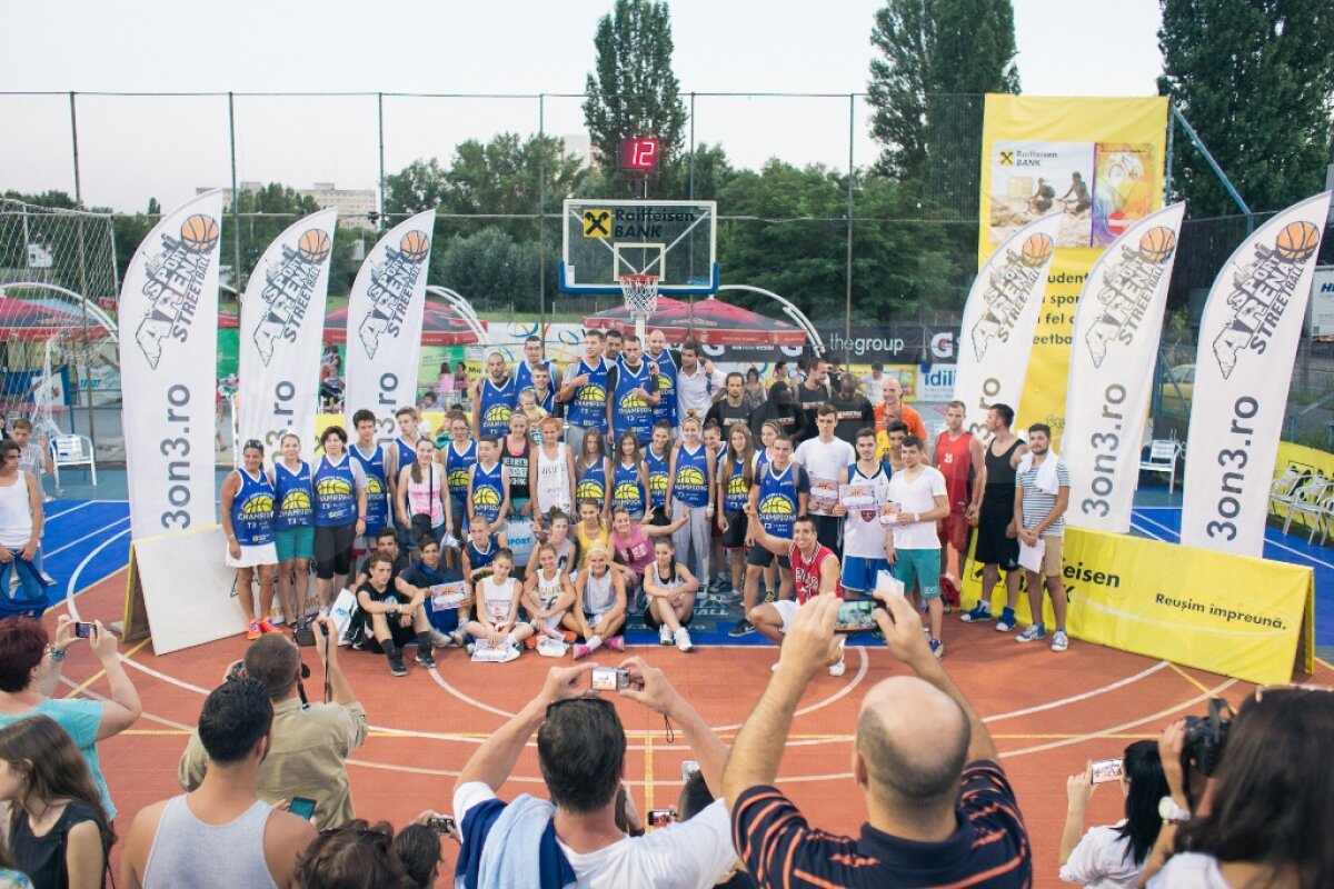 GALERIE FOTO Bachetbaliştii din Olanda au terminat pe locul 3 turneul Sport Arena Steetball organizat la Bucureşti