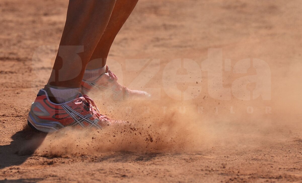 FOTO Amprenta Simonei Halep pe zgură » Săptămînă fierbinte la Arenele BNR din Bucureşti