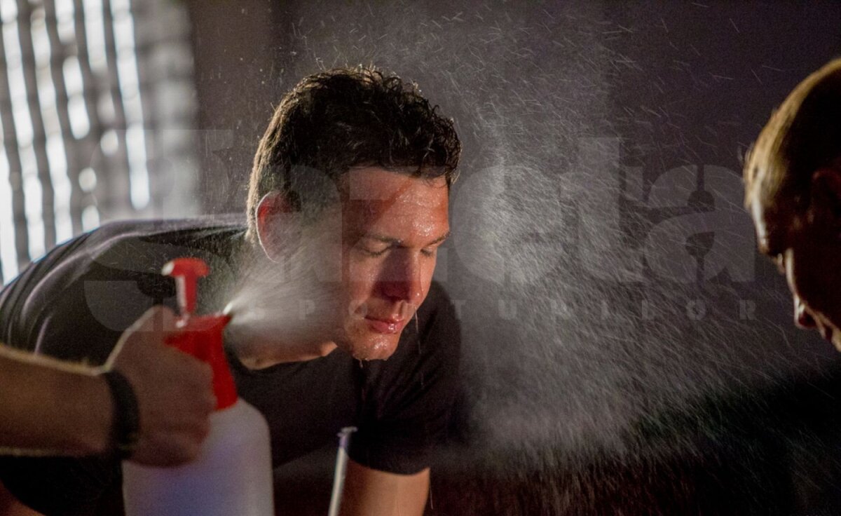 Selfie CFR » Clujenii au făcut show în timpul filmărilor unui spot de promovare