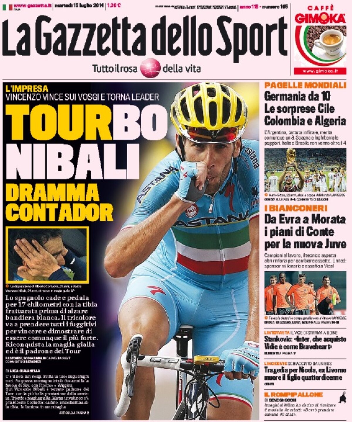 Cine îl opreşte pe Vincenzo Nibali? » Turul Franţei pare decis după prima săptămînă