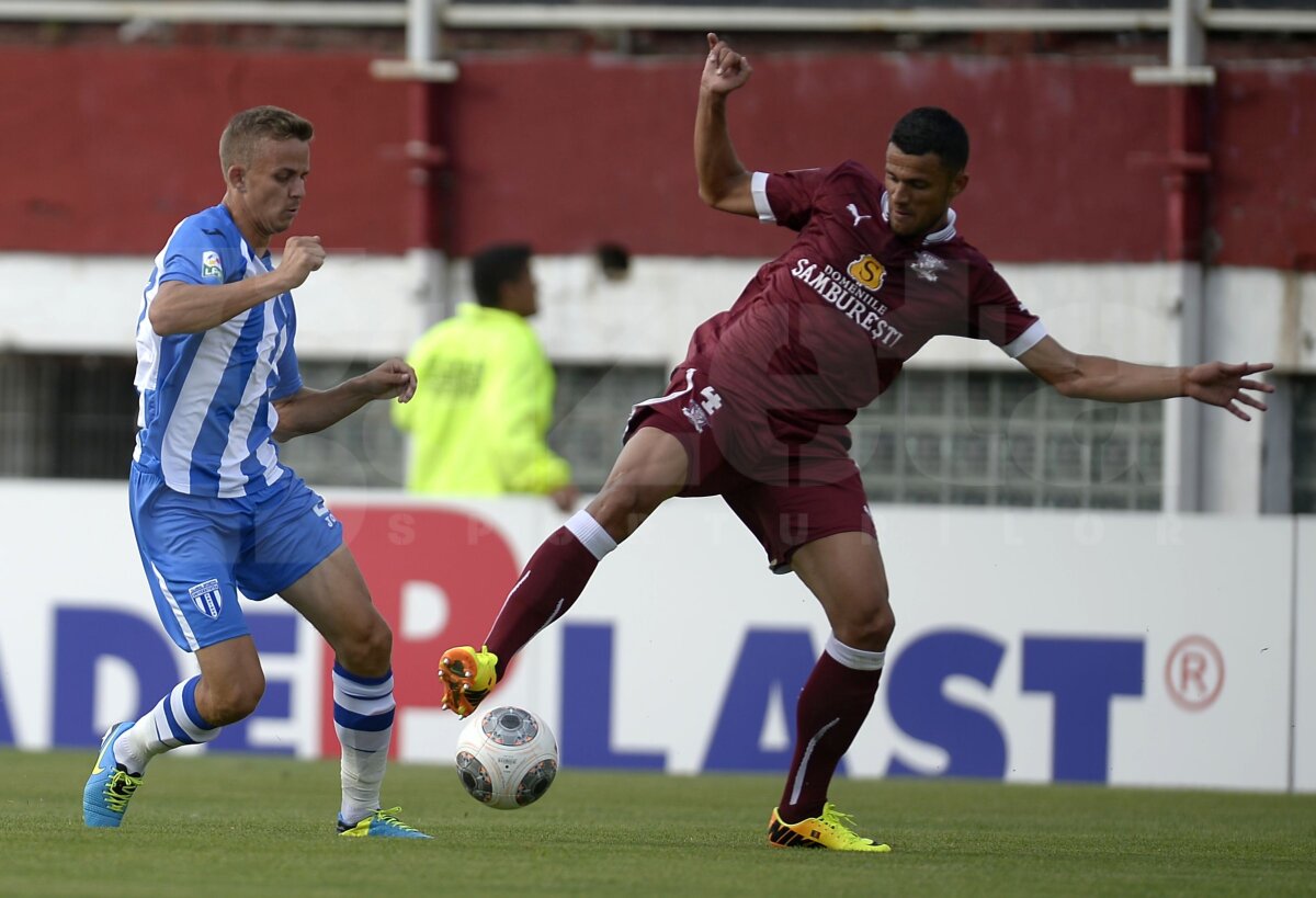FOTO Rapid a învins-o pe CS U Craiova, scor 1-0! Giuleştenii vor întîlni Steaua în turul următor