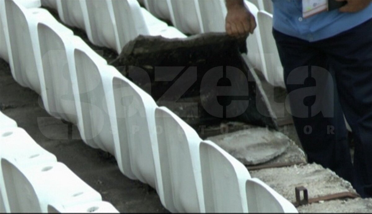 GALERIE FOTO Giuleştiul, ÎNCHIS! » "Meciul cu Steaua nu se va juca niciodată pe un stadion nesigur, fără scaune şi din care pot zbura sute de pietre!"