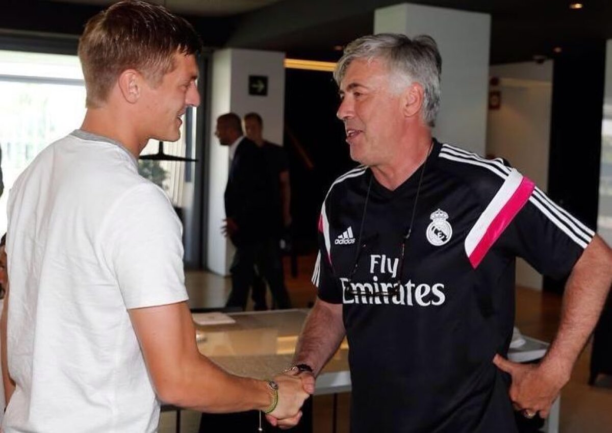 VIDEO şi FOTO Real Madrid şi-a prezentat vedeta acestei campanii de transferuri, Toni Kroos » Prima reacţie a germanului şi numărul cu care va juca