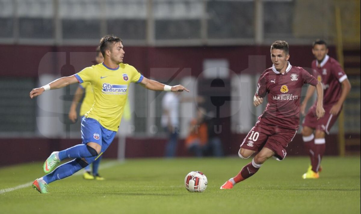 VIDEO şi FOTO Keşeru şi piticii » Cu o echipă de copii, Steaua a eliminat Rapid din Cupa Ligii, scor 2-1