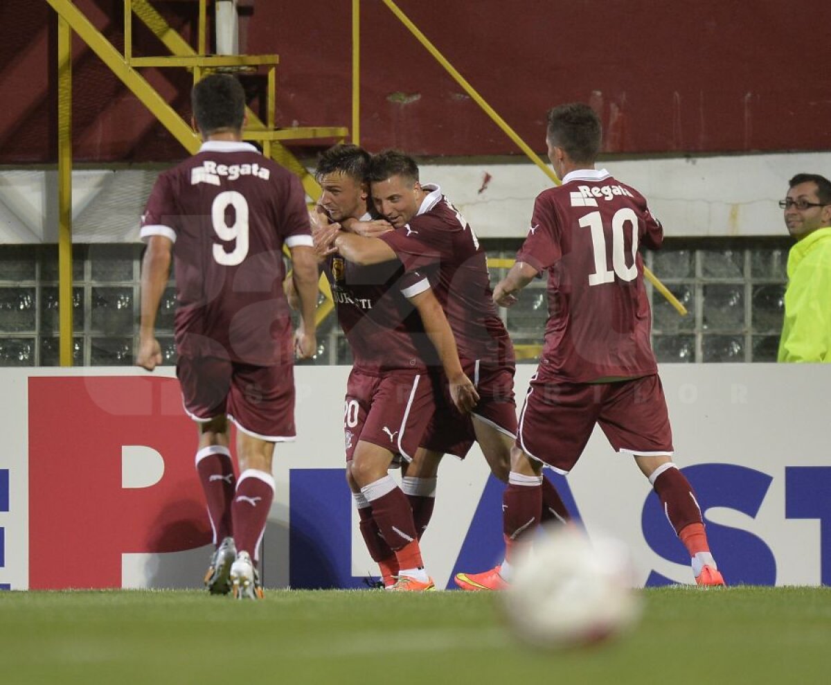 VIDEO şi FOTO Keşeru şi piticii » Cu o echipă de copii, Steaua a eliminat Rapid din Cupa Ligii, scor 2-1