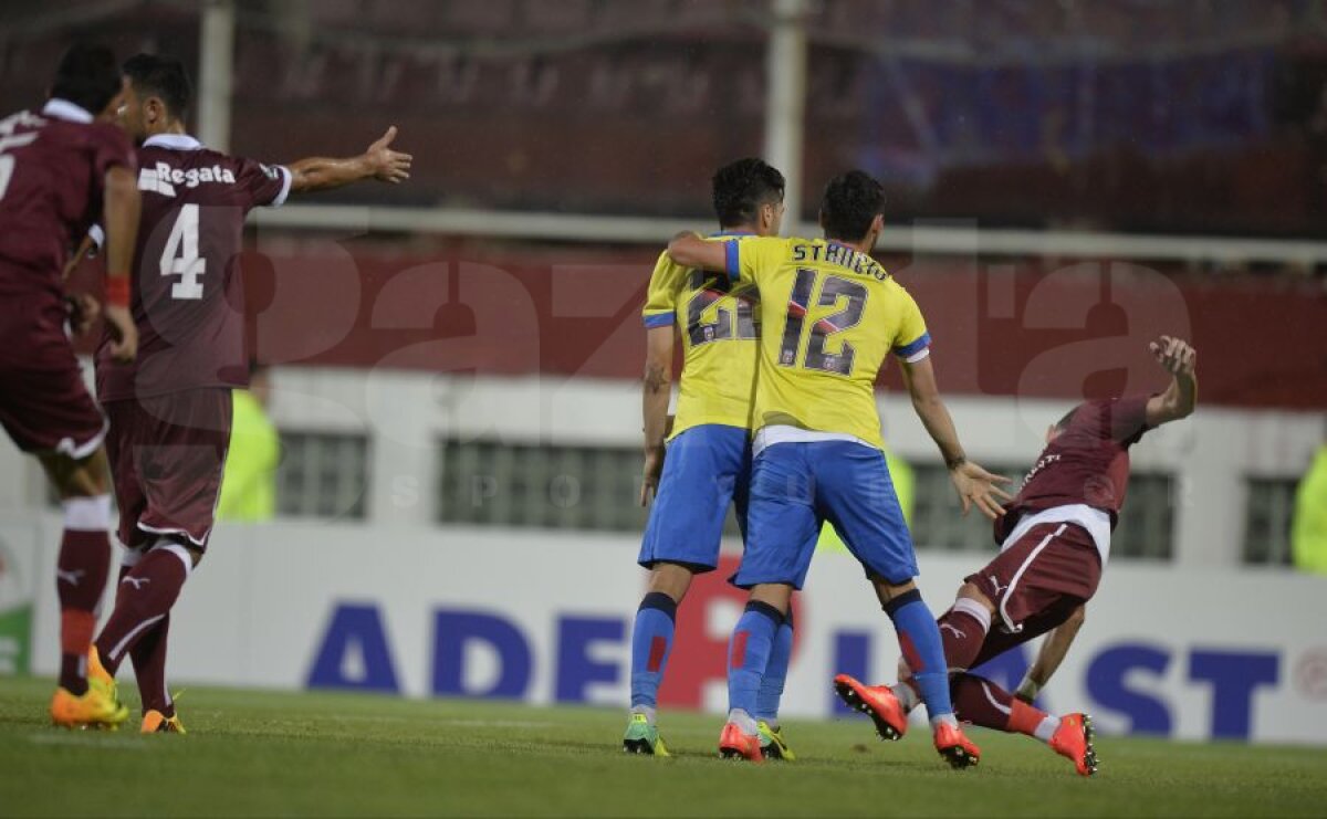 FOTO Din nou scandal în Giuleşti! » Ca la război: Paul Pîrvulescu a sărit să-l bată pe Alexandru Coman!