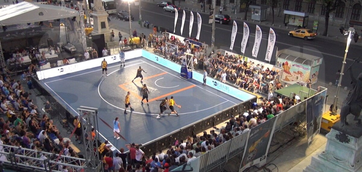 Joacă baschet în Piaţa Universităţii » Începe cel mai puternic turneu de 3 la 3 din sud-estul Europei!