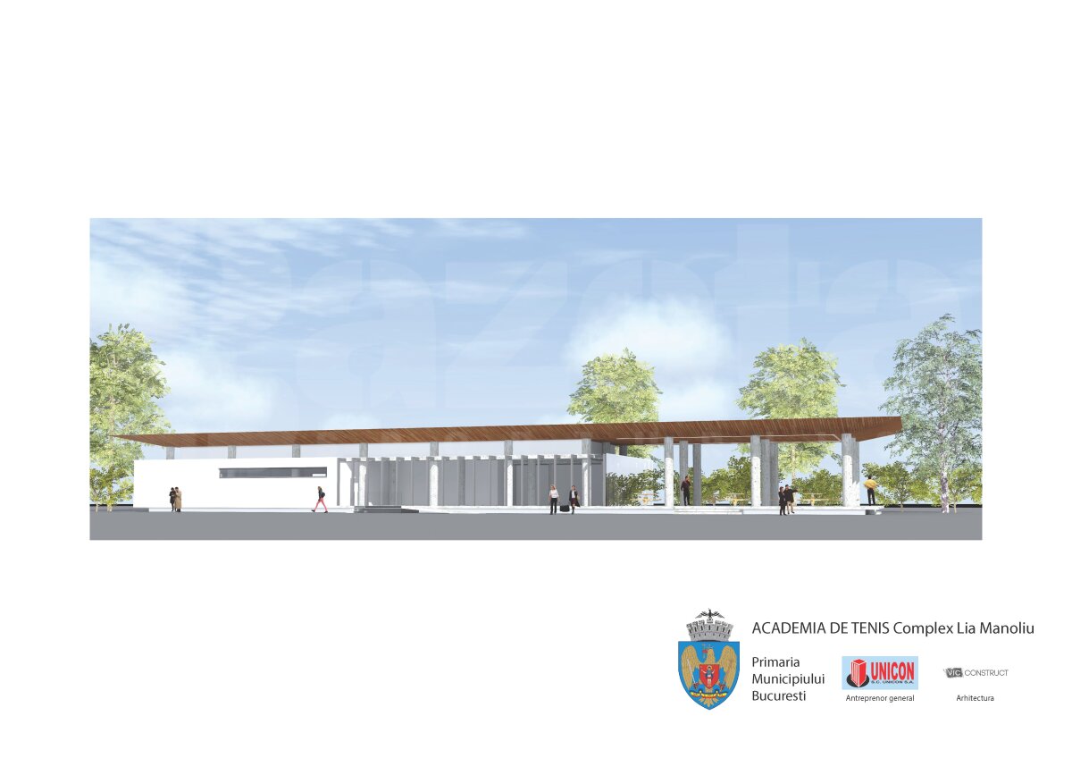 GALERIE FOTO Au început lucrările la terenurile de tenis din aproprierea Arenei Naţionale