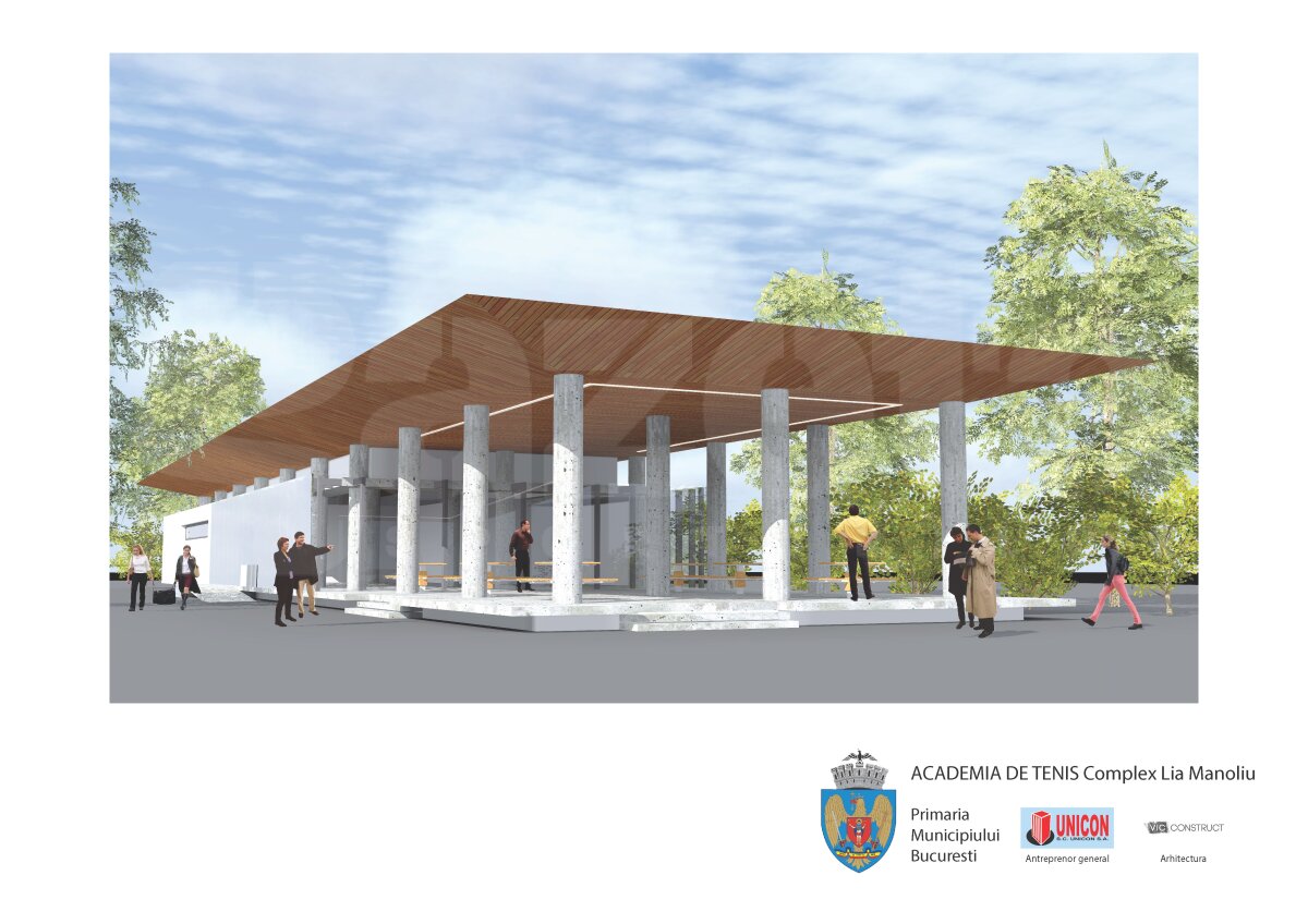 GALERIE FOTO Au început lucrările la terenurile de tenis din aproprierea Arenei Naţionale