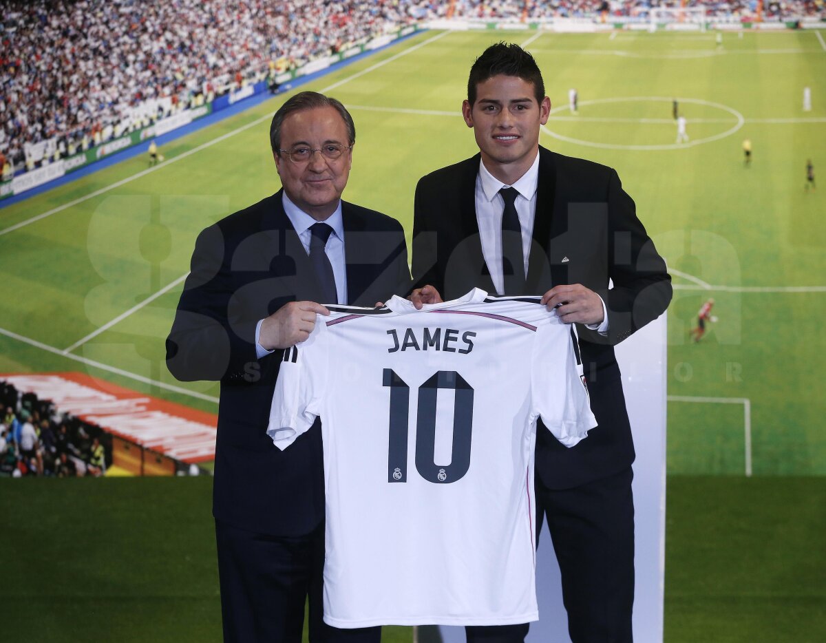 46.000 de fani l-au aplaudat pe James Rodriguez la prezentarea oficială! E acesta cel mai bun Real Madrid din istorie?