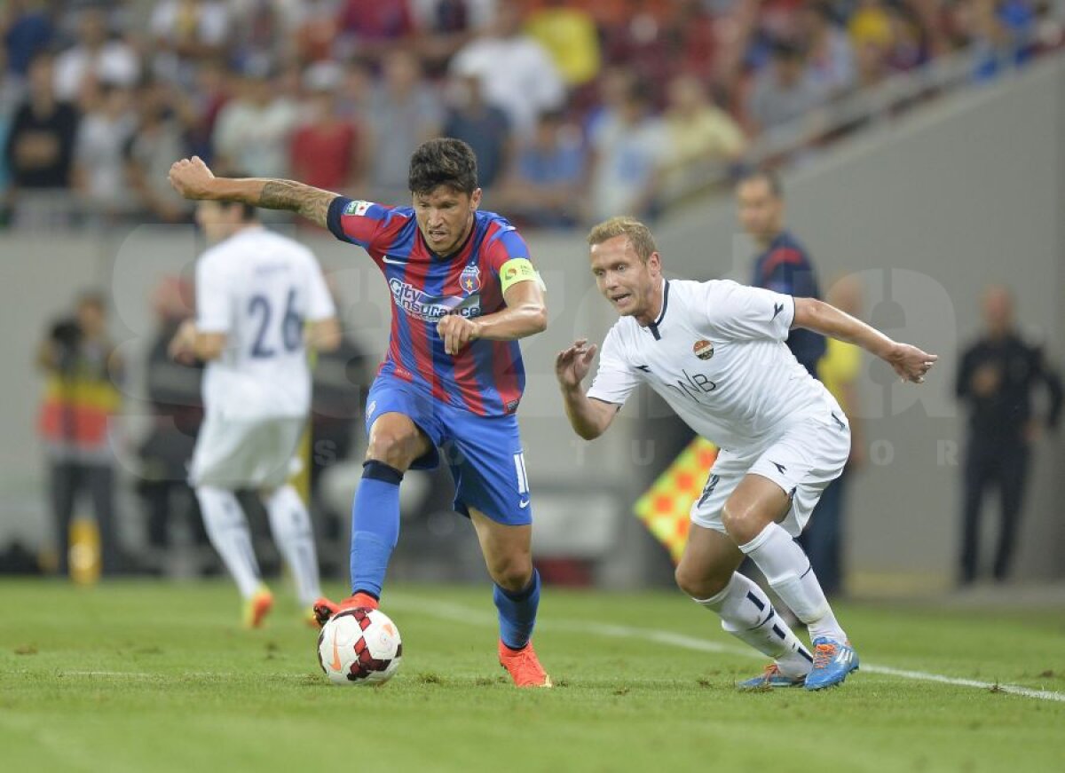 FOTO Steaua bate pe Stromsgodset cu 2-0 şi se califică în turul trei preliminar, unde va juca împotriva celor de la Aktobe
