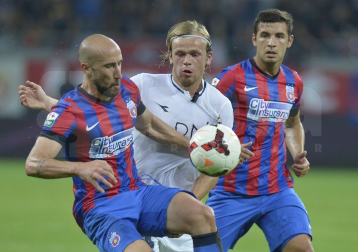 FOTO Steaua bate pe Stromsgodset cu 2-0 şi se califică în turul trei preliminar, unde va juca împotriva celor de la Aktobe